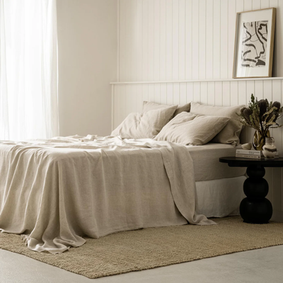 1Oeko-Tex® 100% Natural Linen Bedset