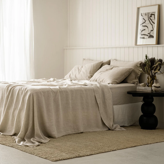 1Oeko-Tex® 100% Natural Linen Bedset