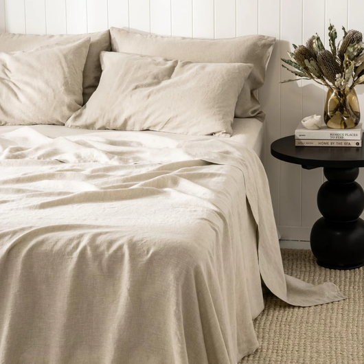 1Oeko-Tex® 100% Natural Linen Bedset