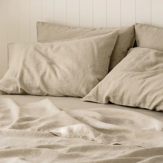 1Oeko-Tex® 100% Natural Linen Bedset