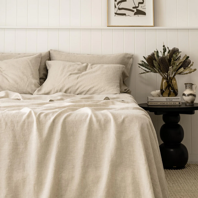Oeko-Tex® 100% Natural Linen Bedsheets